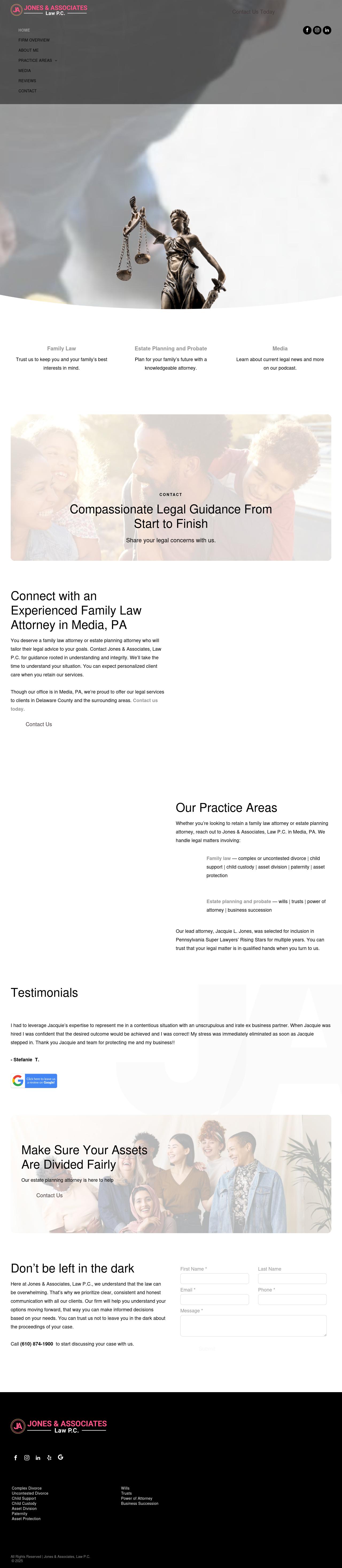 Jones & Associates Law, P.C. - Media PA Lawyers
