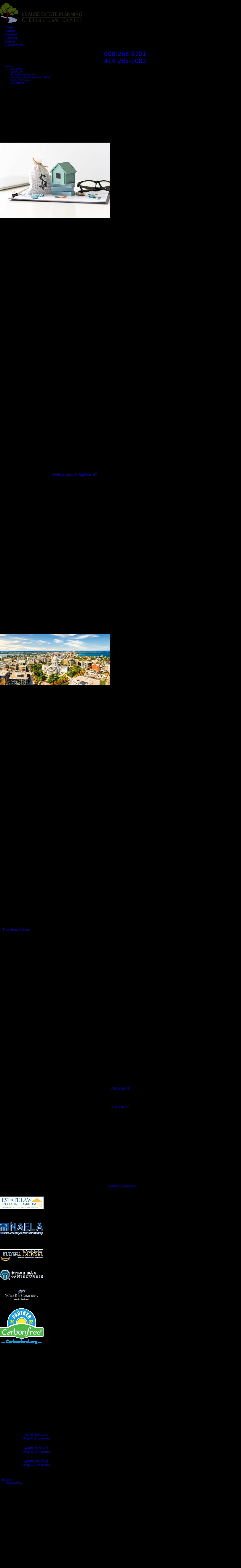Krause Estate Planning & Elder Law Center - Madison WI Lawyers