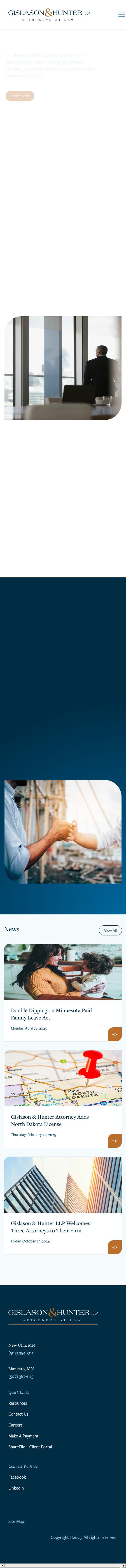 Gislason & Hunter LLP - Minneapolis MN Lawyers